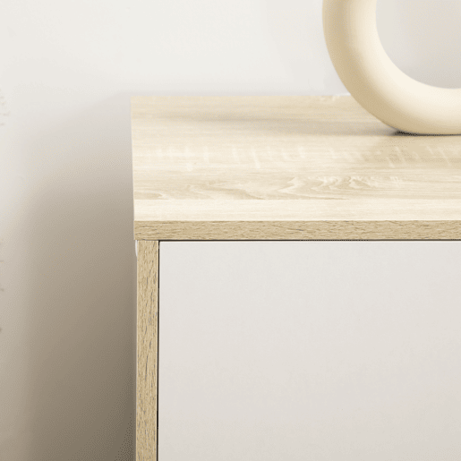 HOMCOM Cómoda com 6 Gavetas e Pés Elevados Cómoda para Dormitório Sala de Estar Estilo Moderno Anti-Tombo 120x40x76cm Madeira e Branco HOMCOM Cómoda com 6 Gavetas e Pés Elevados Cómoda para Dormitório Sala de Estar Estilo Moderno Anti-Tombo 120x40x76cm Madeira e Branco