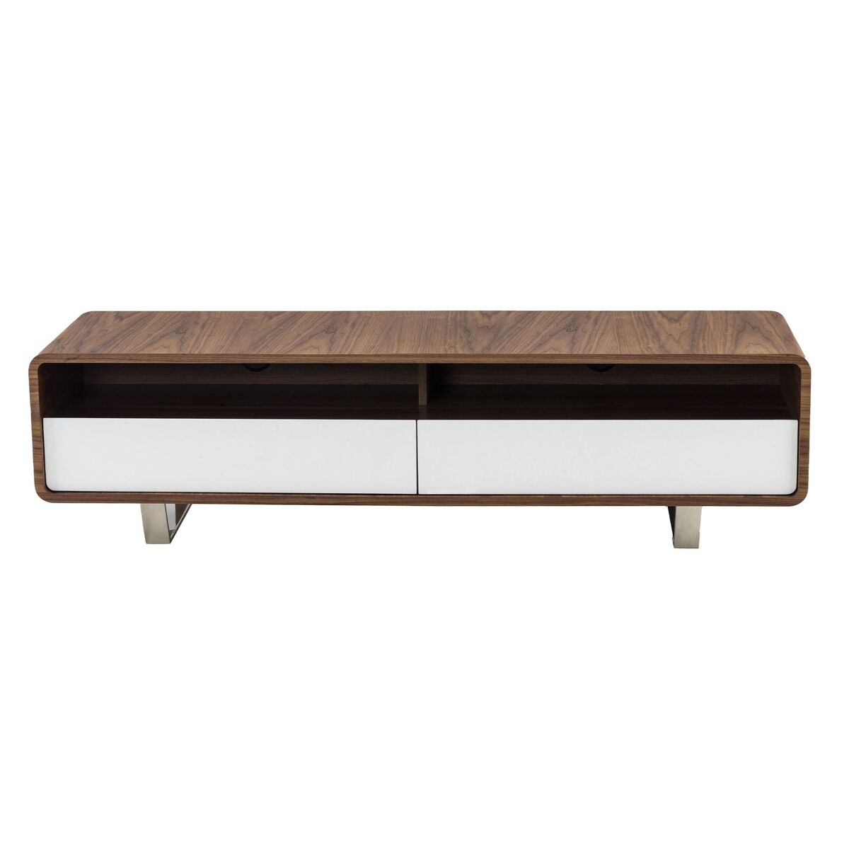 Angel cerda mueble tv nogal y acero