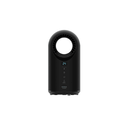 Cecotec Aquecedor Bladeless com 1500 W, controlo por Wi-Fi comando à distância, tátil, ecrã LED, 3 modos, oscilação, temporizador e triplo sistema de segurança. Cecotec Aquecedor Bladeless com 1500 W, controlo por Wi-Fi comando à distância, tátil, ecrã LED, 3 modos, oscilação, temporizador e triplo sistema de segurança.