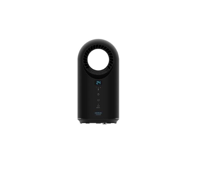 Cecotec calefactor bajo consumo ready warm 8400 bladeless connected. potencia 1500 w, wifi, mando a distancia, pantalla led