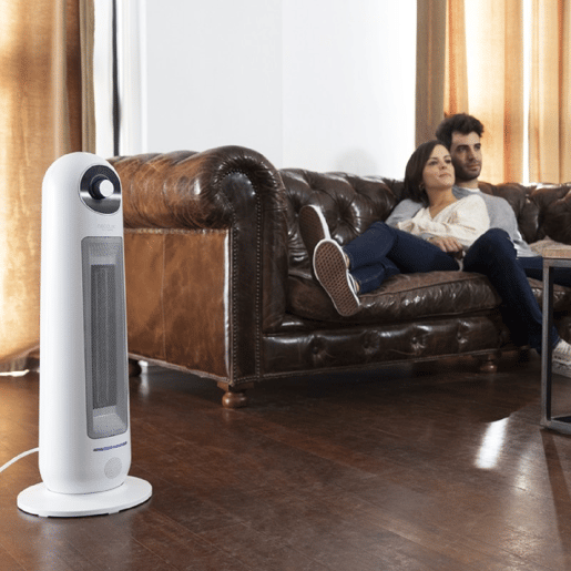 Cecotec Aquecedor cerâmico de 2200 W, oscilação e 3 modos com termostato regulável.