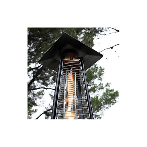 Cecotec Aquecedor exterior de gás butano ou propano com forma de pirâmide. Rodas para o seu deslocamento e termóstato ajustável. Desenho em aço de grande durabilidade Cecotec Aquecedor exterior de gás butano ou propano com forma de pirâmide. Rodas para o seu deslocamento e termóstato ajustável. Desenho em aço de grande durabilidade