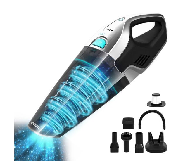 Cecotec aspirador de mano conga immortal extremesuction 11,1 v hand. aspira sólidos y liquidos,ligero y sin bolsas