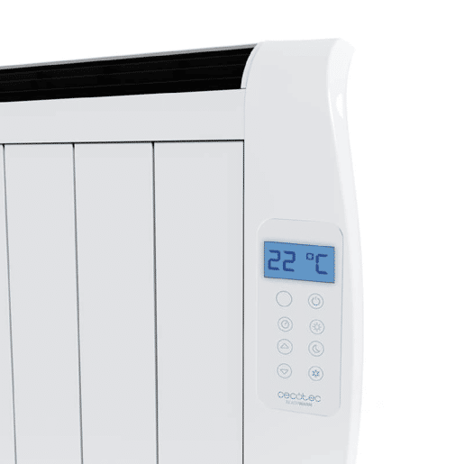 Cecotec Emissor térmico seco de 12 elementos e 1800 W com ecrã LCD e comando.