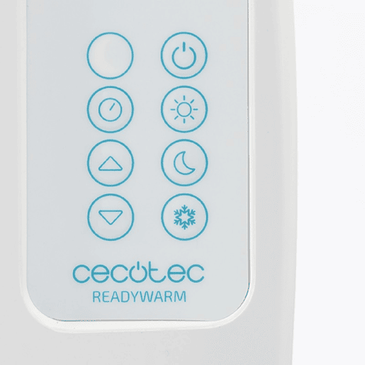 Cecotec Emissor térmico seco de 4 elementos e 600 W com ecrã LCD e comando. Cecotec Emissor térmico seco de 4 elementos e 600 W com ecrã LCD e comando.