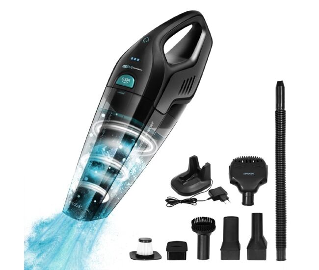 Cecotec aspirador de mano conga immortal extremesuction 22,2 animal hand