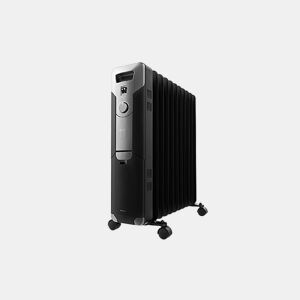 Cecotec Aquecedor a óleo de 11 módulos de 2500 W com 3 níveis de potência, 25 m² de cobertura, recolhe-cabos, controlo simples, alça, rodas e duplo sistema de segurança.