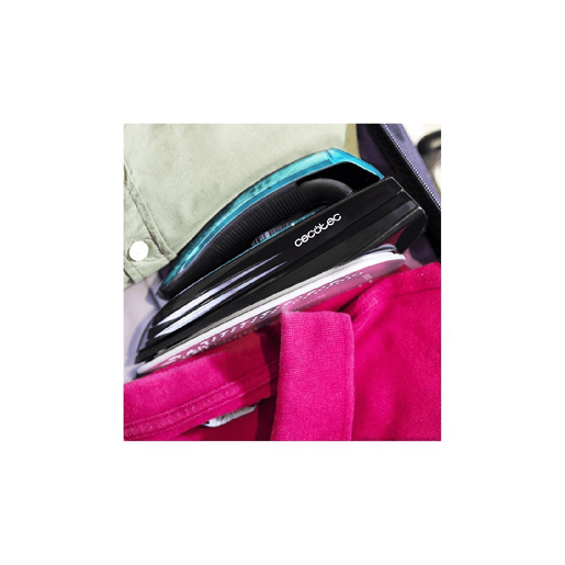 Cecotec Ferro de viagem de 1200 W, vapor contínuo 15 grmin e jato de vapor 53 grmin. Sistema de dupla tensão. Cecotec Ferro de viagem de 1200 W, vapor contínuo 15 grmin e jato de vapor 53 grmin. Sistema de dupla tensão.