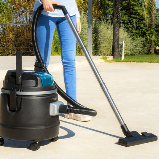 Cecotec Aspirador de sólidos e líquidos a bateria com motor digital sem escovas Digital Brushless de 200 W de potência e grande poder de sucção até 20 kPa. Depósito de até 20 L de capacidade. Autonomia de 45 minutos.