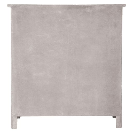 Atmosphera cómoda de 2 portas e cómoda. Cor cinzenta. Em madeira. Dimensões C. 80 x P. 34,5 x A. 85 cm.