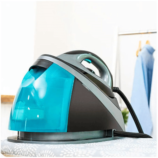 Cecotec Ferro de engomar com caldeira de 2400 W. Jato de vapor de 480 gmin e 145 gmin. 6 bares. Base TurboSlide. Filtro anti calcário Pro Clean. Segurança contra aquecimento excessivo.
