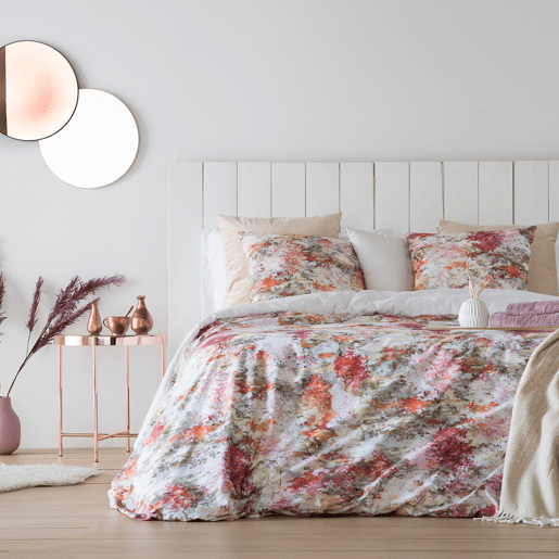 Capa de edredão BACIU 260x240cm - cor-de-rosa