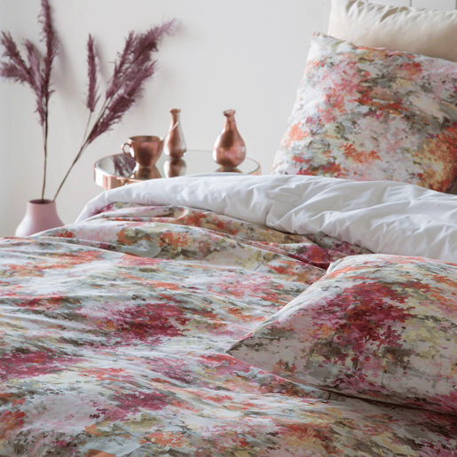 Capa de edredão BACIU 260x240cm - cor-de-rosa