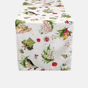 Tapete de mesa de Natal para cachorros 50x150 cm
