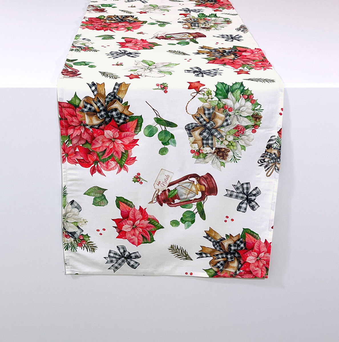 Camino de mesa de navidad ribbon 50x150 cm