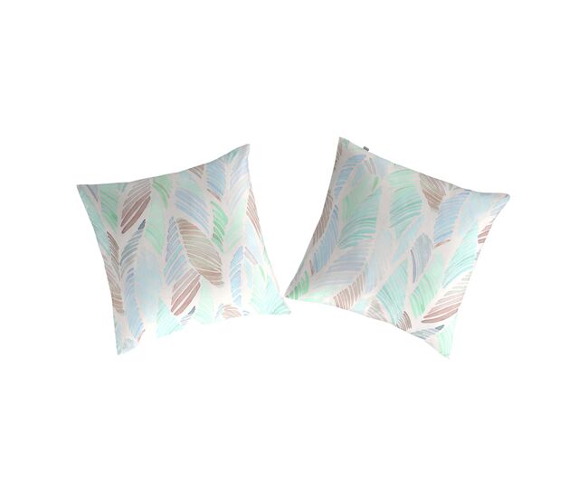 2 cuadrantes canito 65x65 cm - verde agua