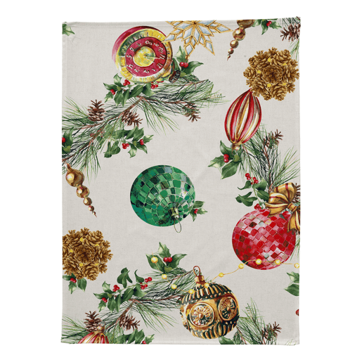 Pack de 2 panos cozinha Natal DECORATION