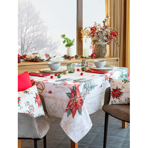 CAPA DE MESA DE NATAL CHAMONIX 150x200 cm