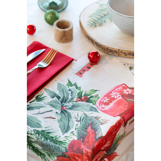 CAPA DE MESA DE NATAL CHAMONIX 150x200 cm