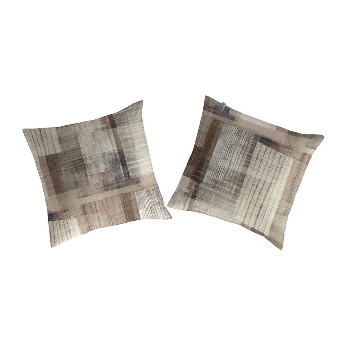 2 cuadrantes cuadri 65x65 cm marrón