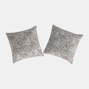 2 quadrantes PAMIU 65x65 cm castanho
