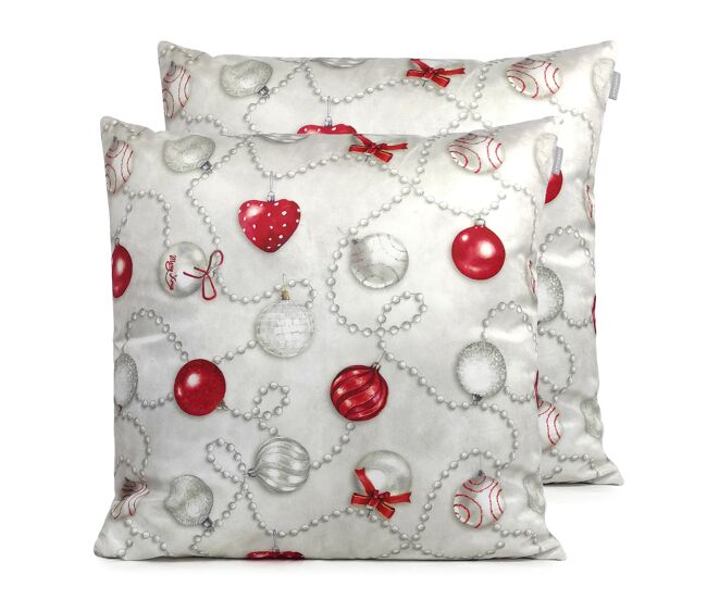 Funda de cojin de terciopelo de navidad xmas days 60x60 cm (2)