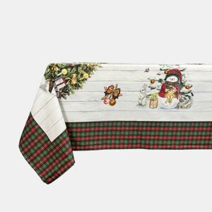 CAPA DE NATAL HOLLY JOLLY 150x150 cm