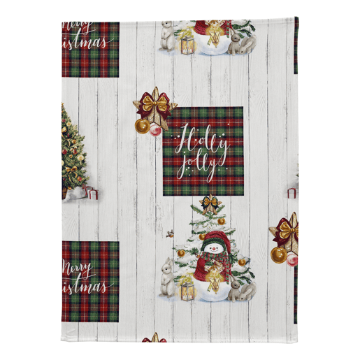 Pack de 2 panos cozinha Natal HOLLY JOLLY