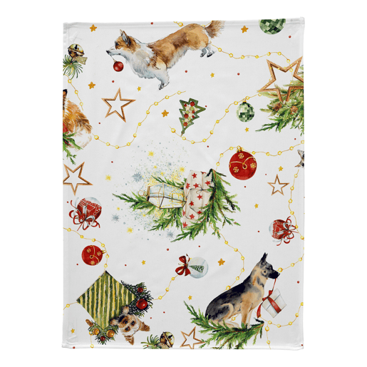 Pack de 2 panos cozinha Natal PUPPIES Pack de 2 panos cozinha Natal PUPPIES