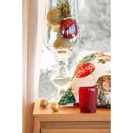 FUDNA DE DECORAÇÃO DE NATAL ALMOFADA DE VELUDO 60x60 cm (2)