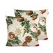 FUNDA DE COJIN DE TERCIOPELO DE NAVIDAD DECORATION FUNDA DE COJIN DE TERCIOPELO DE NAVIDAD DECORATION Blanco