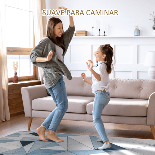 HOMCOM Tapete de Sala de Estar Moderno 230x160cm Tapete Geométrico com Base Antiderrapante para Dormitório Escritório Estúdio Multicor
