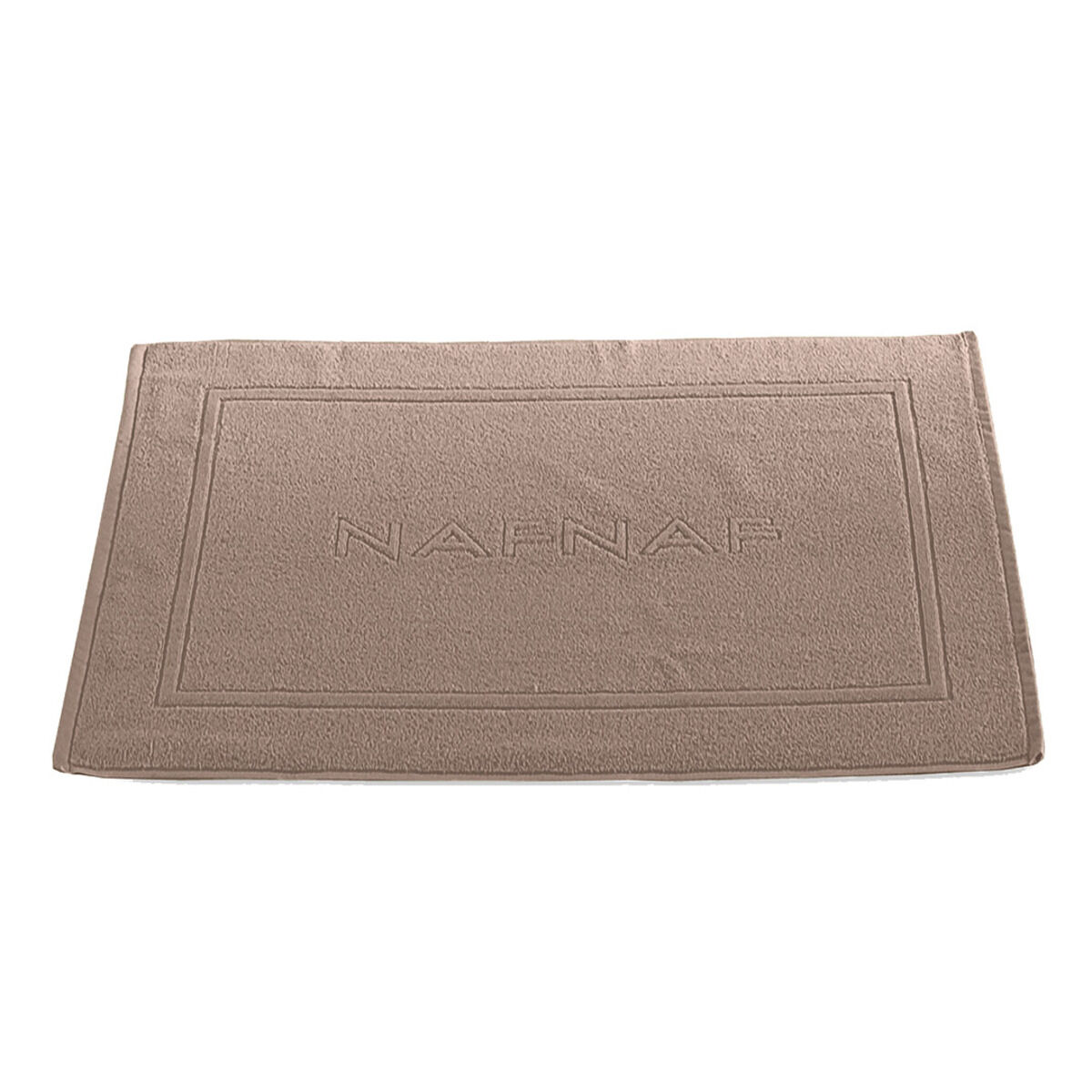 Alfombra de baño casual  arena 50x80 cm