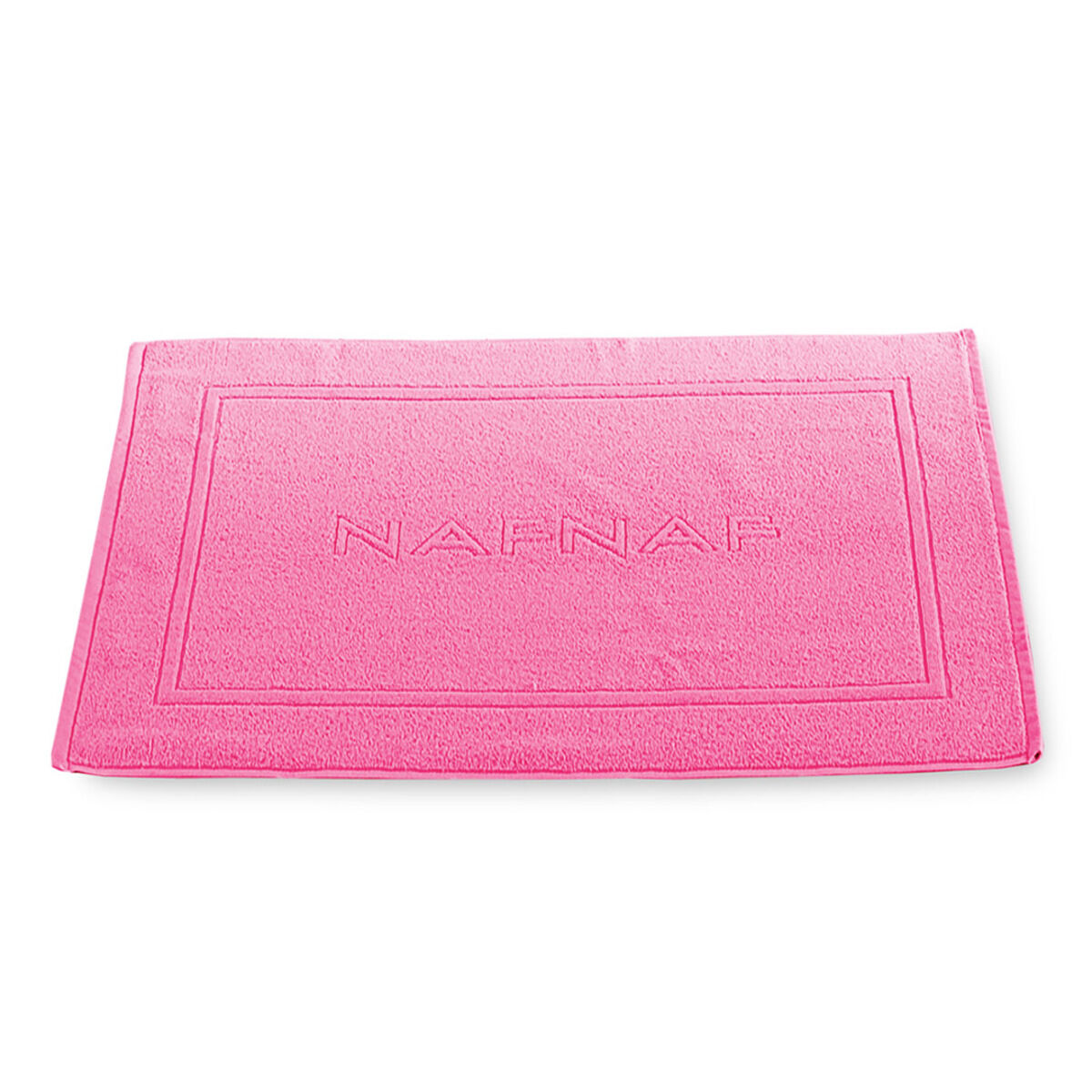 Alfombra de baño casual  fucsia 50x80 cm