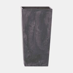 Pote alto 26,6 l Prosperplast Urbi Square Effect of Plastic with Tank em antracite, 50 (alto) x 26,5 (largura) x 26,5 (profundo) CMS