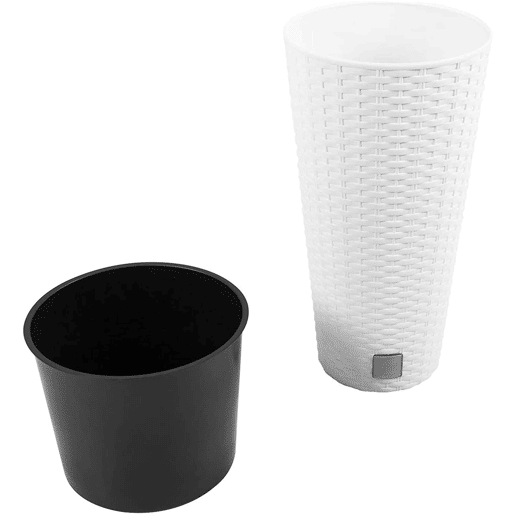 Vaso alto RatoAR 400. 40x76 cm. Branco Vaso alto RatoAR 400. 40x76 cm. Branco