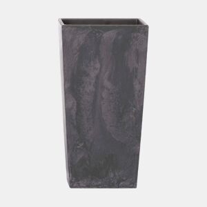 Pote alto 16,3 l Prosperplast Urbi Square Effect of Plastic with Tank em antracite, 42 (alto) x 22 (largura) x 22 (profundo) CMS