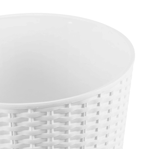 Vaso Rato 64 litro com Inserção 40 x 40 x 76,3 cm em branco Vaso Rato 64 litro com Inserção 40 x 40 x 76,3 cm em branco