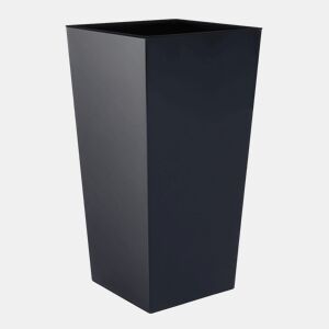 Vaso Zanvic Urbi 26,6 litros de plástico de potência com linha interior 27 x 27 x 50 cm antracite