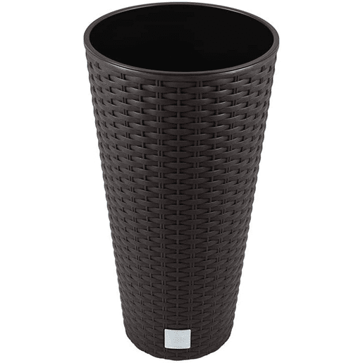Vaso alto Mod. Rato Ar 400. 40X76 Cm. Chocolate