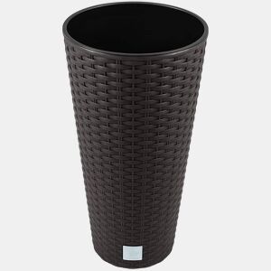 Vaso alto Rato AR 400. 40x76 cm. Chocolate