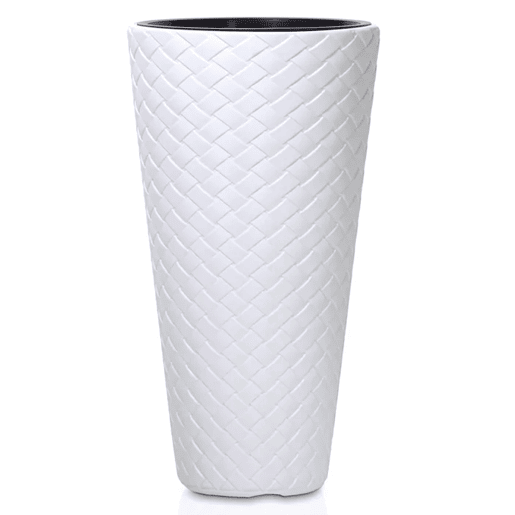 Vaso Slim Macero 57L, Com depósito, dimensões (mm) 400x400x780, cor branca