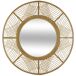 Espejo De Bambú Ina Con Estilo Único 70x70 Espejo De Bambú Ina Con Estilo Único 70x70 Beige