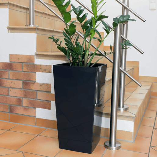Vaso alto 19 L l Antracite + Depósito - 45x24x24