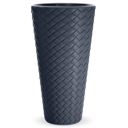 Vaso Slim Macero 57L., Com depósito, dimensões (mm) 400x400x780, cor antracite