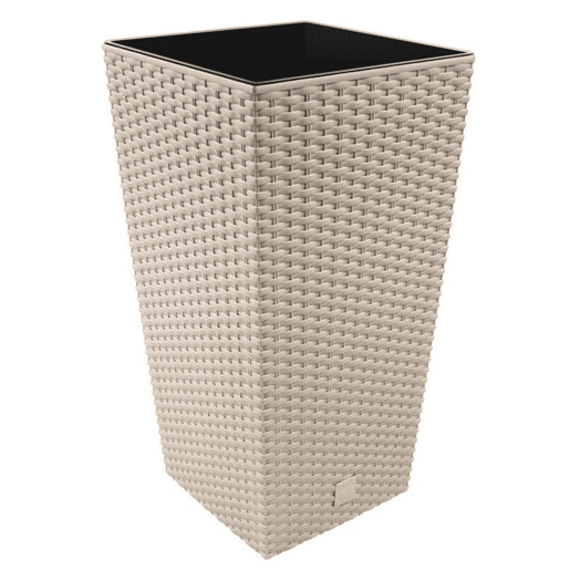 Vaso Rato 7,2 litros 17 X 17 X 32,4 cm cor beige Vaso Rato 7,2 litros 17 X 17 X 32,4 cm cor beige