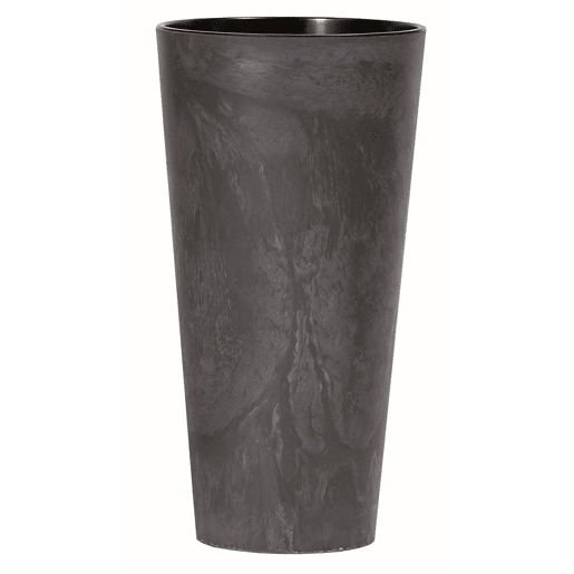 Prosperplast Tubus Slim Efeito de plástico com tanque em antracite, 57,2 (alto) x 30 (largura) x 30 (profundo) cms Prosperplast Tubus Slim Efeito de plástico com tanque em antracite, 57,2 (alto) x 30 (largura) x 30 (profundo) cms