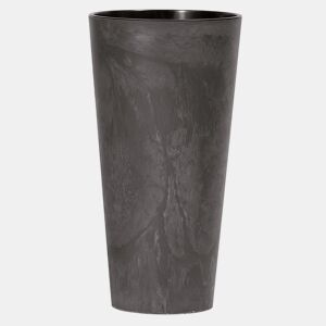 Prosperplast Tubus Slim Efeito de plástico com tanque em antracite, 57,2 (alto) x 30 (largura) x 30 (profundo) cms