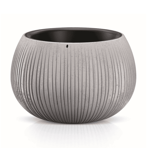 Prosperplast Bowl Plastic With Cement Color Deposit, 21,8 (alto) x 37 (largura) x 37 (profundo) CMS