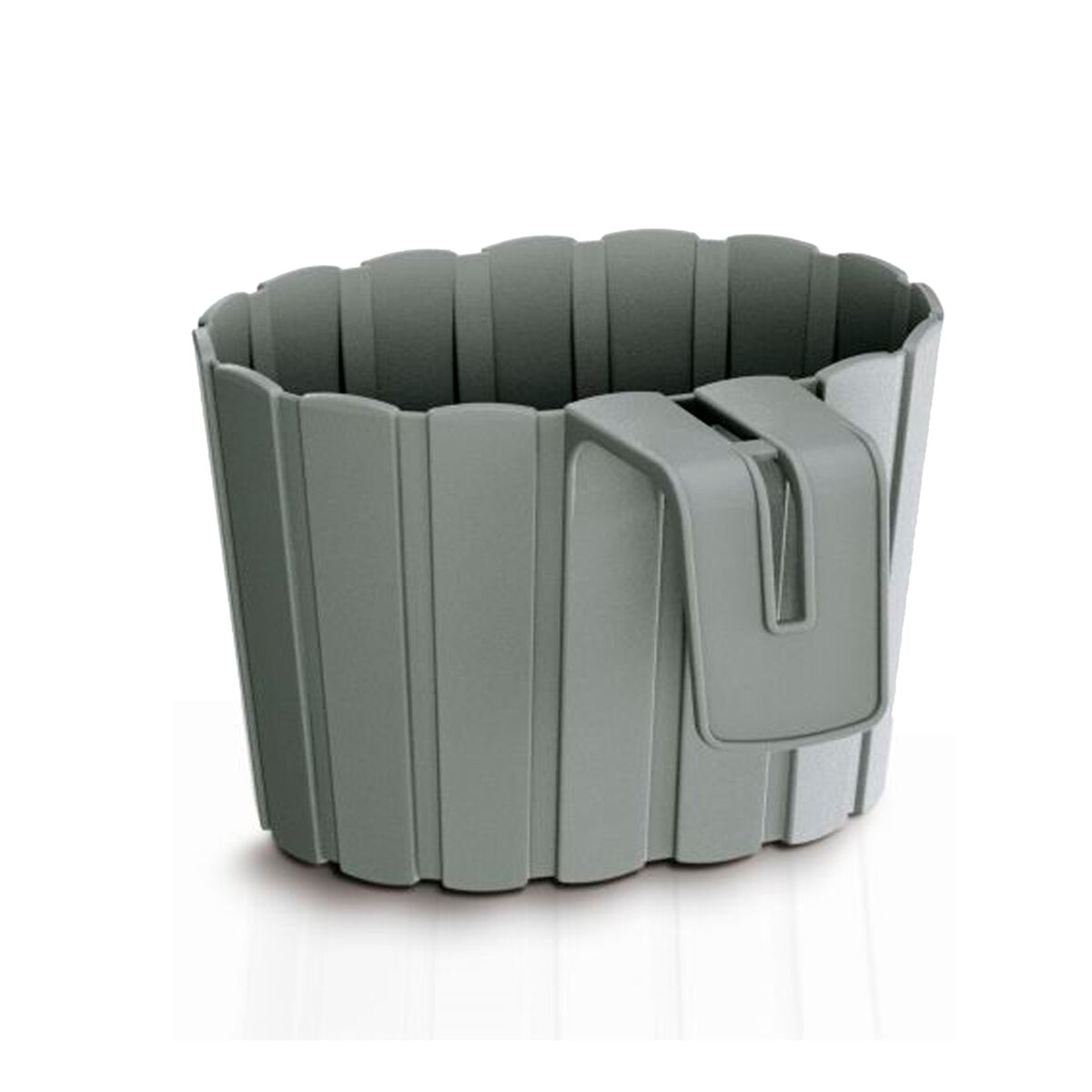 Maceta boardee hook 1,4l., dimensiones (mm) 144x212x130, color gris piedra